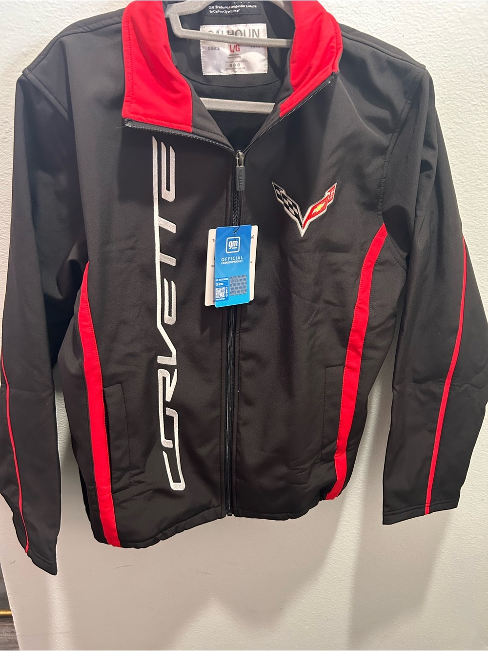 Men Black & Red Performance Swim Jacket